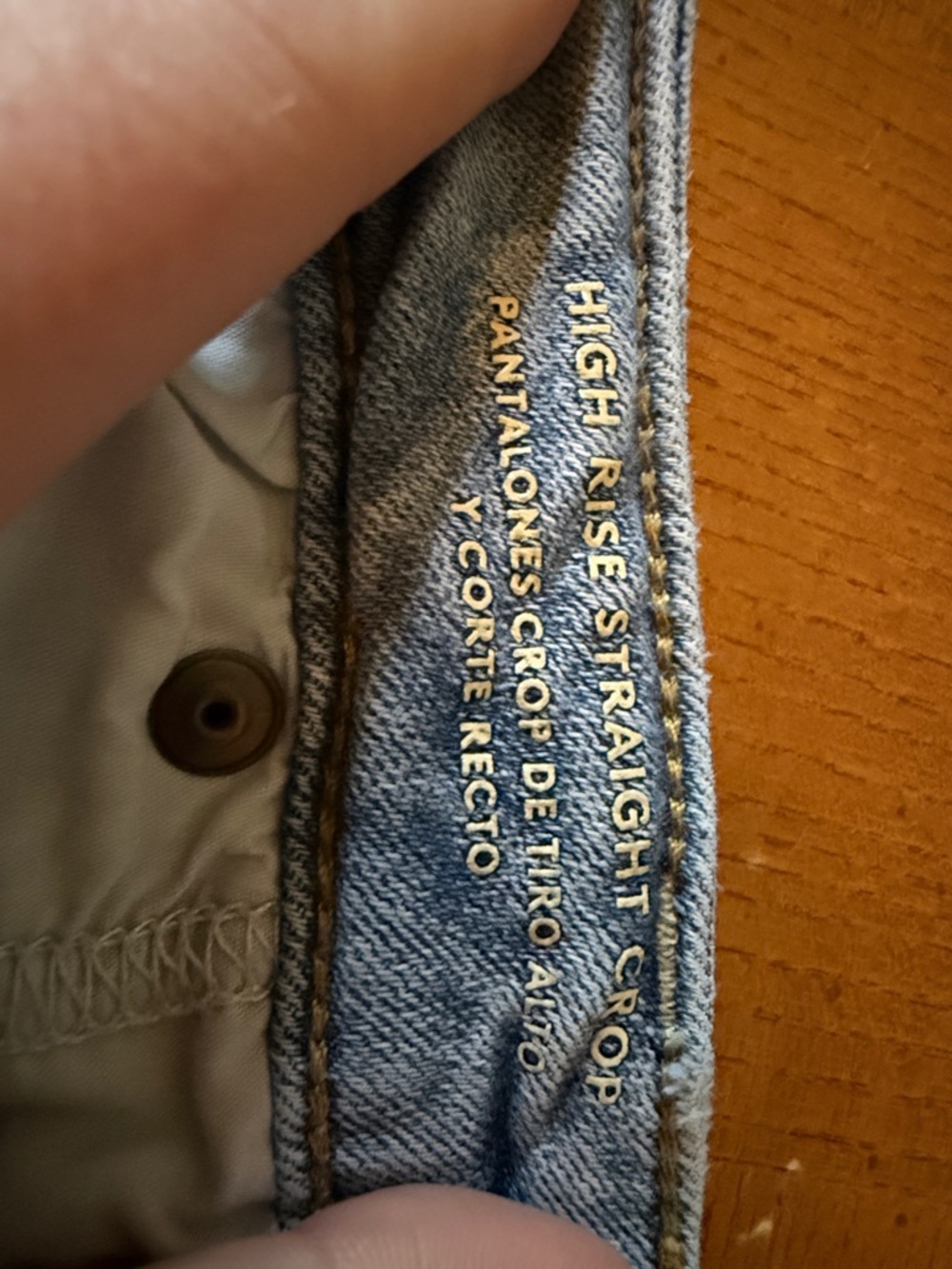 Universal Thread Light Blue Distressed Straight Leg Jeans - Picture 3 of 6